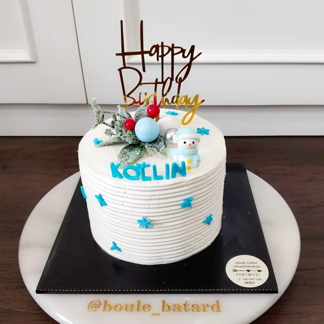 Cake Cake D'Boule Batard | Birthday Cake